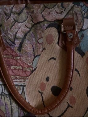 Disney Winnie the Pooh vinyl tapestry print Tote